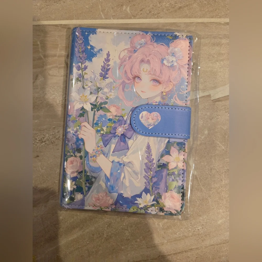 Floral Anime Art Binder